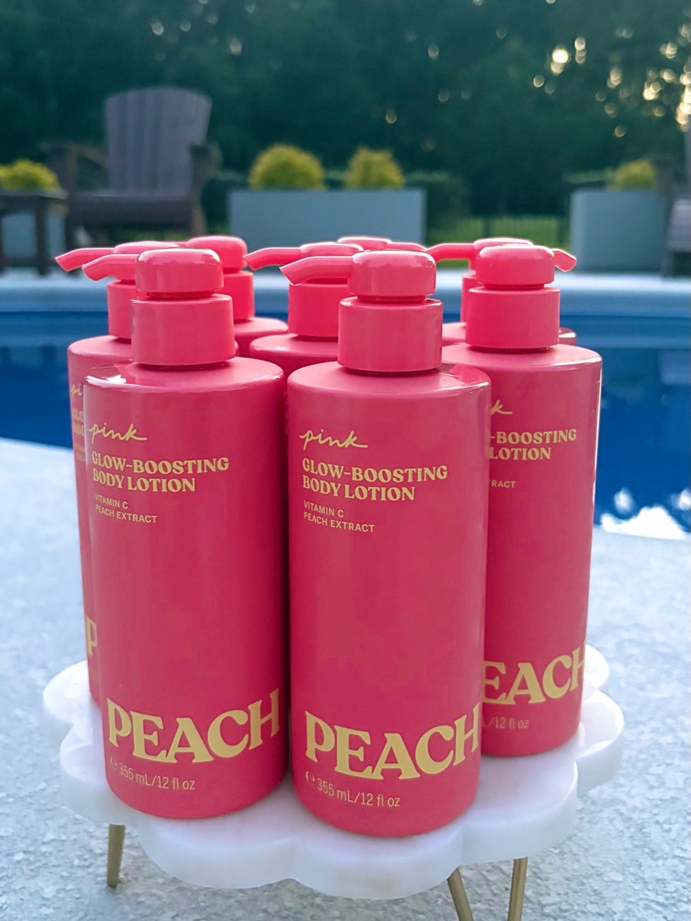 PINK Victoria’s Secret - 12oz PEACH - Glow Boosting Body Lotion - Picture 5 of 11